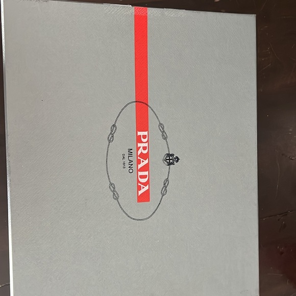 Prada white sneakers línea Rossa - Picture 10 of 11